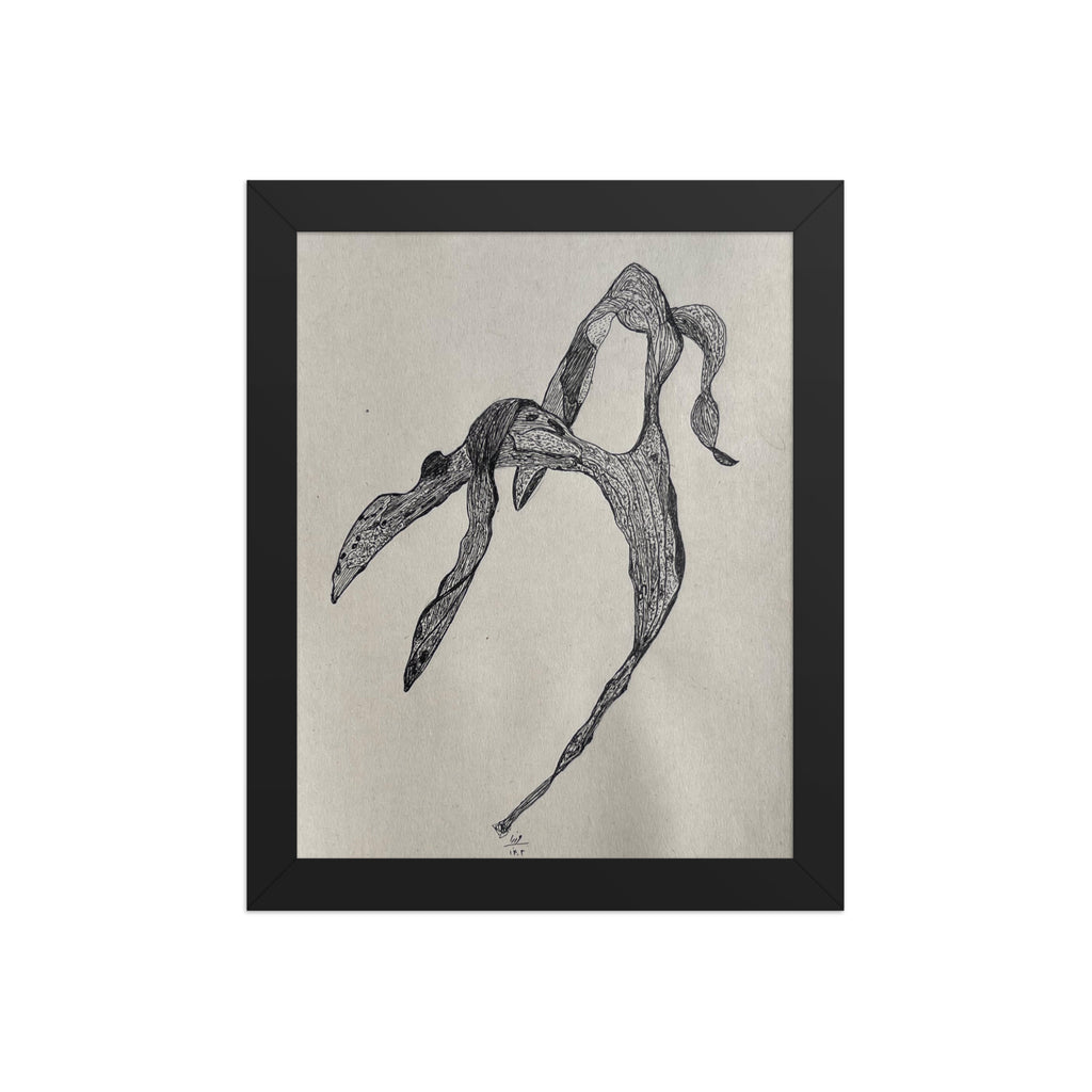 Trace of Passage, fine art poster by Fariba Bahrami
