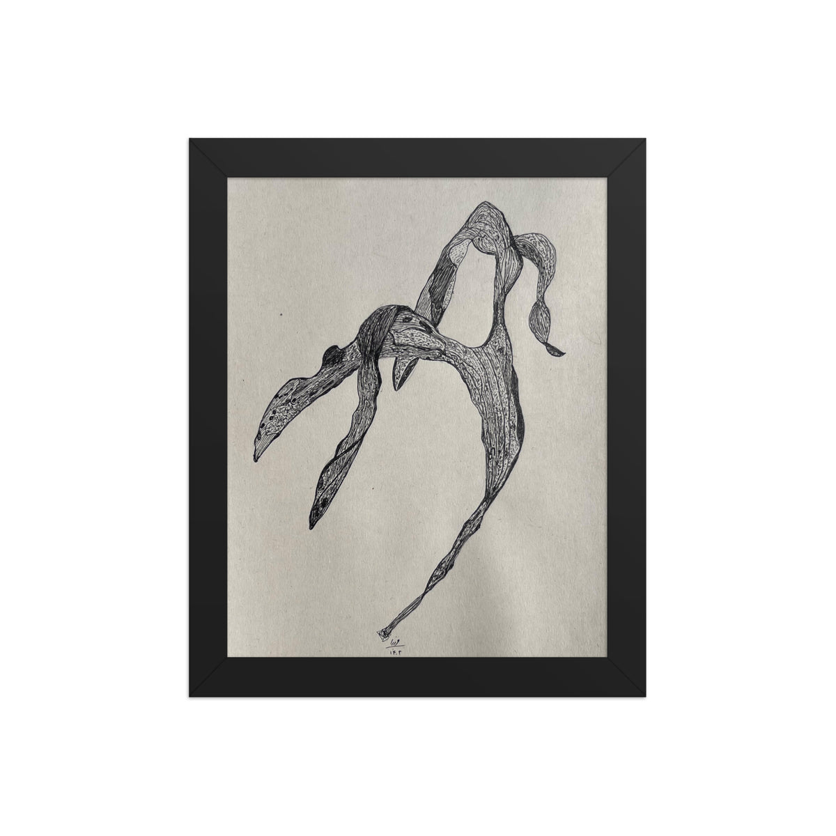 Trace of Passage, fine art poster by Fariba Bahrami