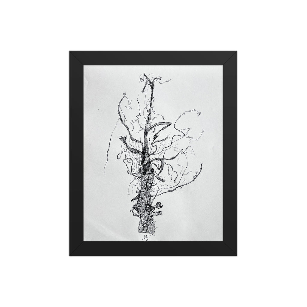Hidden Network, fine art poster by Fariba Bahrami, view 5