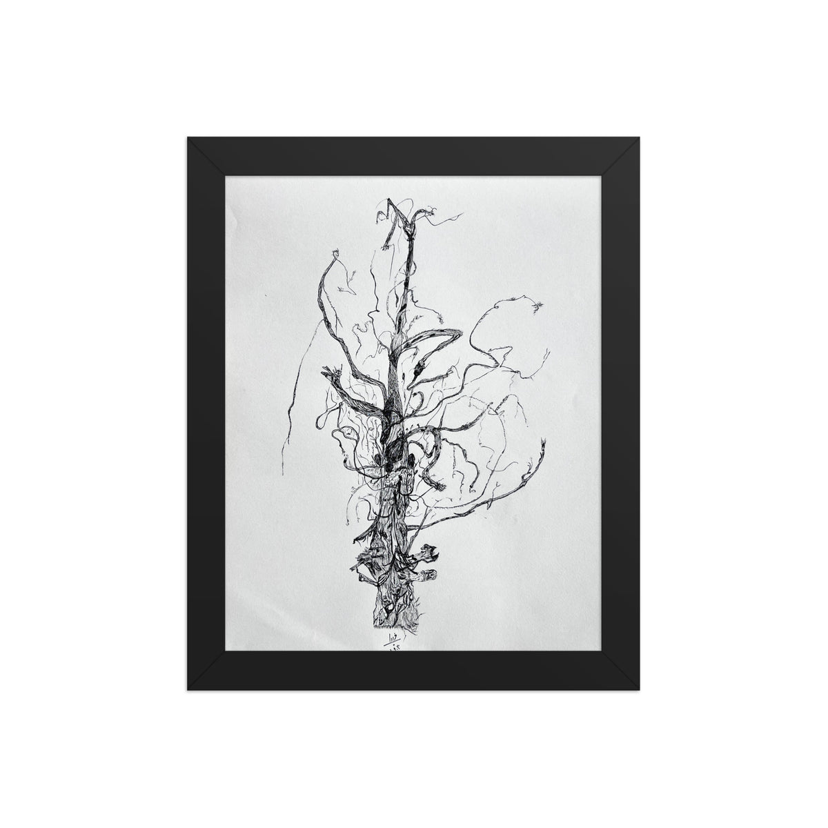 Hidden Network, fine art poster by Fariba Bahrami, view 5