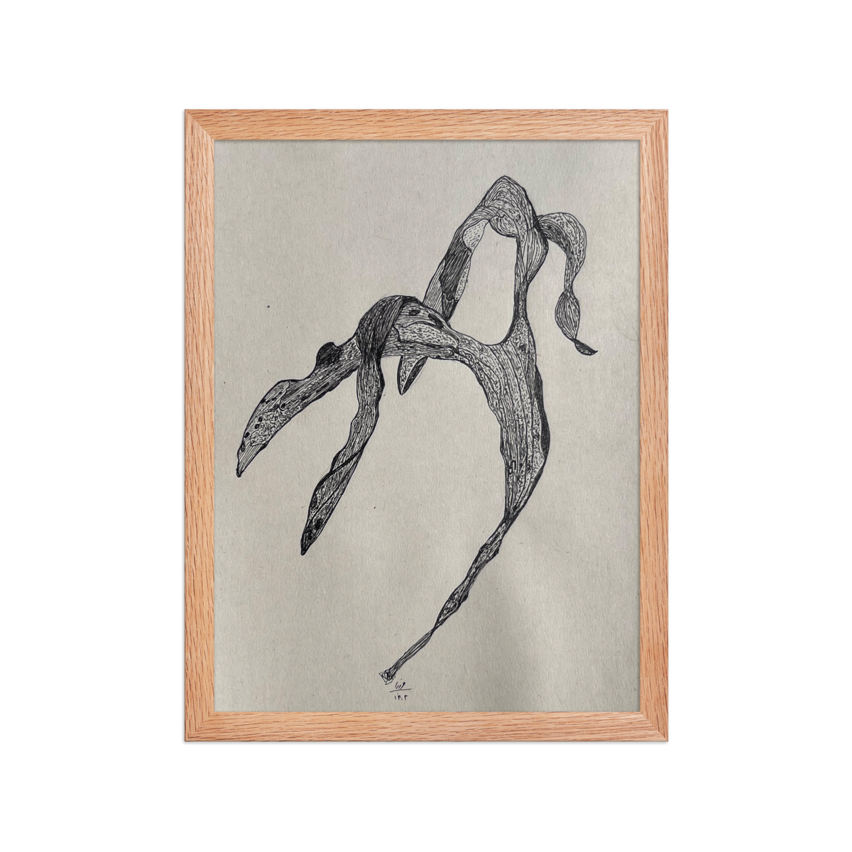 Trace of Passage, fine art poster by Fariba Bahrami, view 2