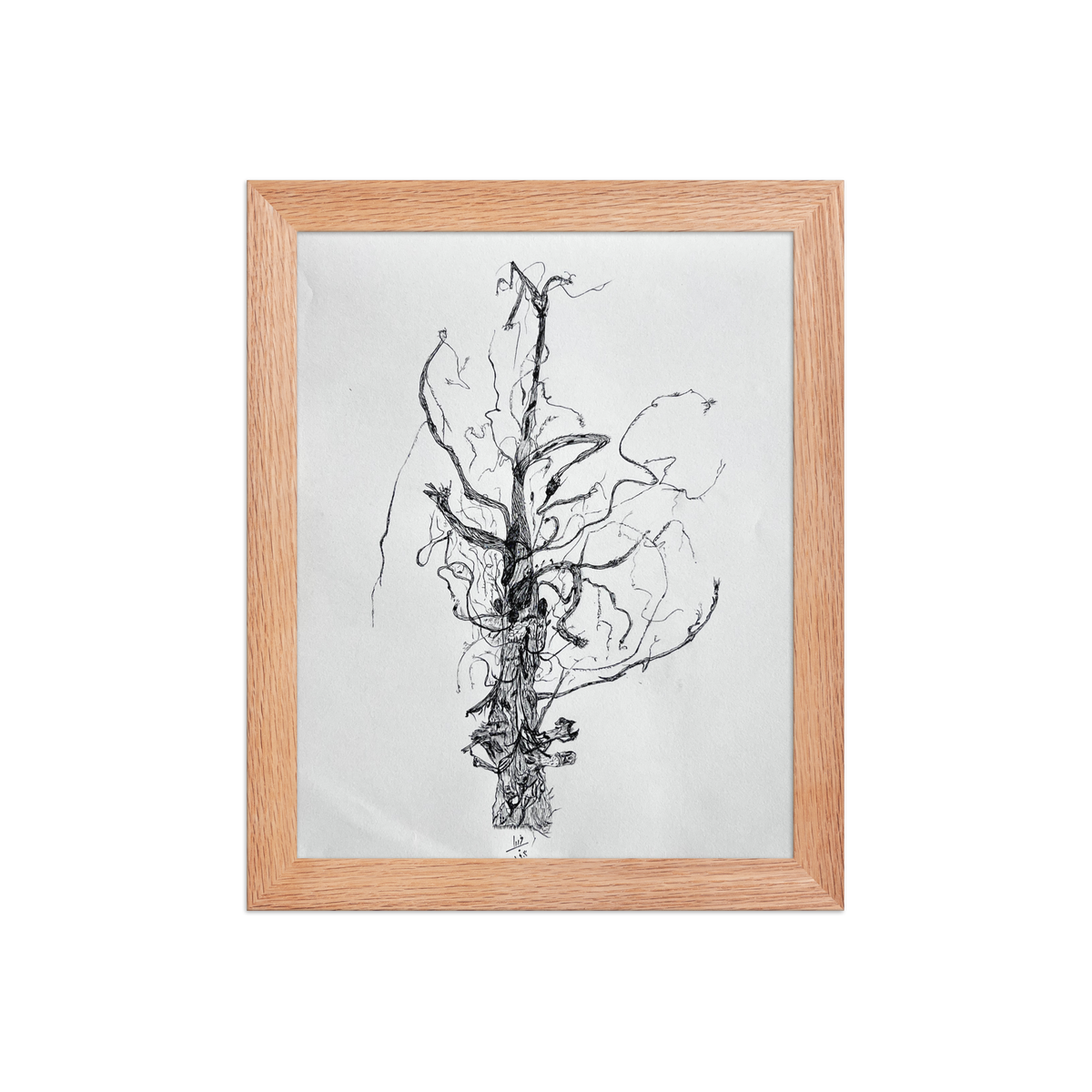 Hidden Network, fine art poster by Fariba Bahrami, view 4