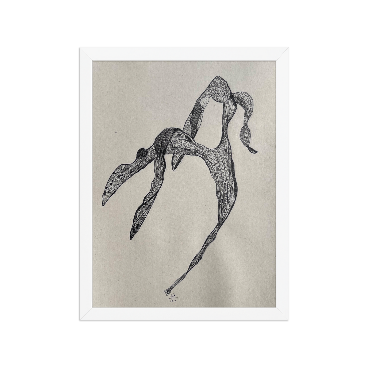 Trace of Passage, fine art poster by Fariba Bahrami, view 3
