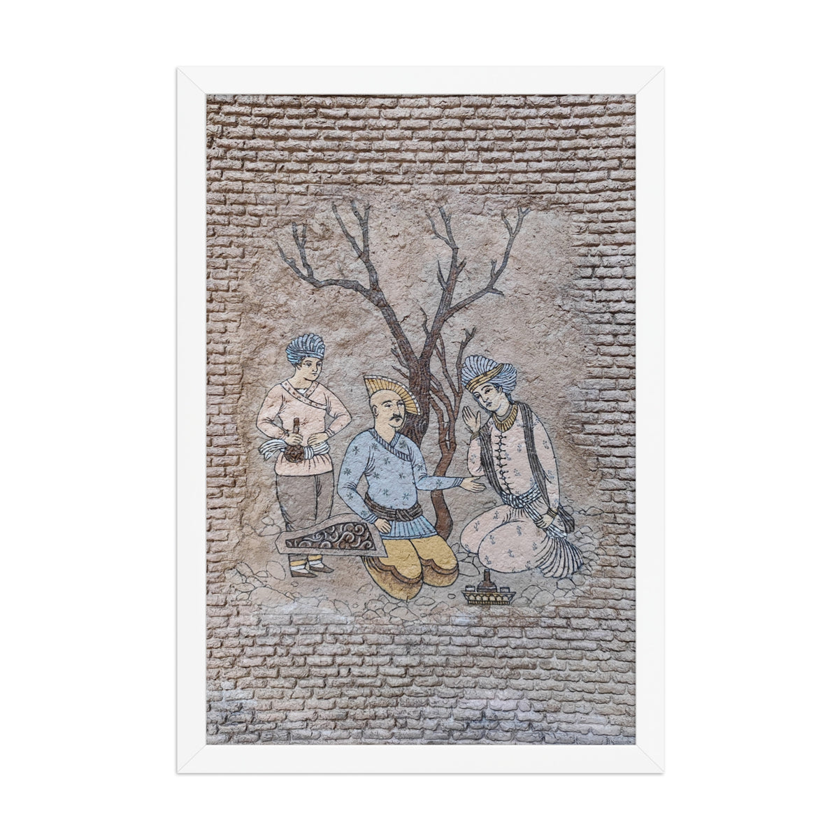 Untitled 005, framed poster by Maryam Ghazvineh