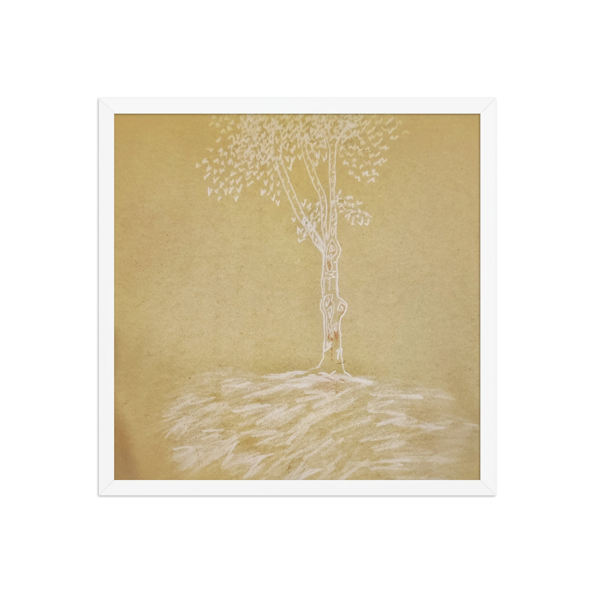 The Lonely and Trees No.3, framed poster by Paeez Khorsand, view 2