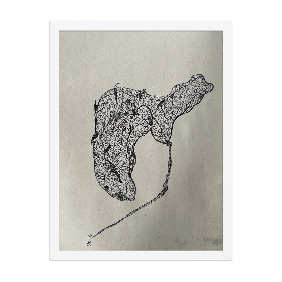 Wabi-Sabi, fine art poster by Fariba Bahrami, view 2