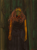 Entangled, original painting by Chnoor Samadi