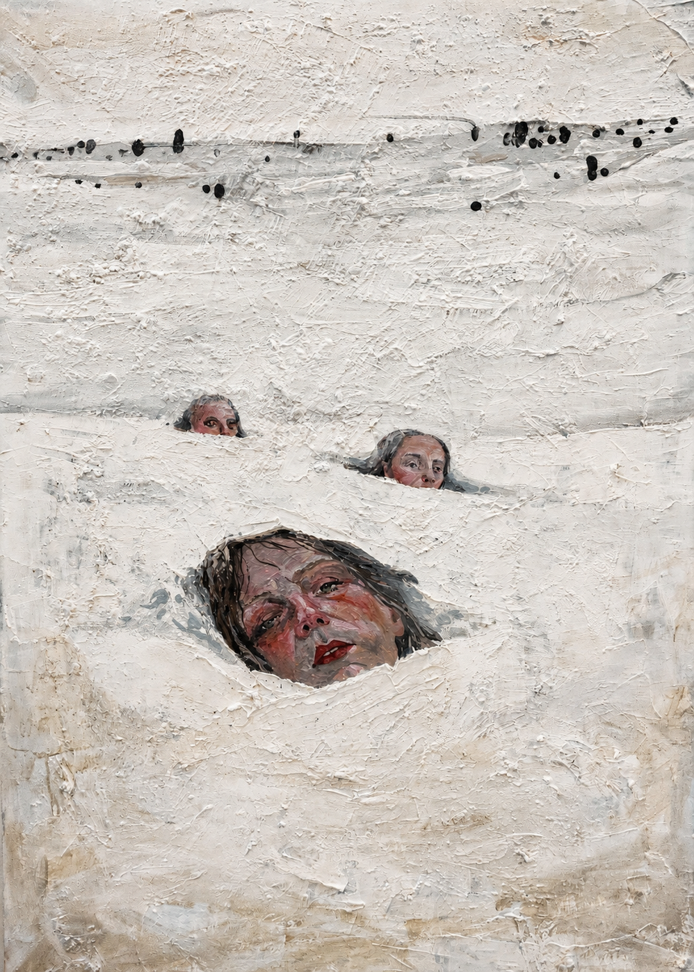 This Winter 3, original painting by Farzaneh Afshar