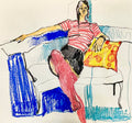 Untitled 01-MT, original painting by Maryam Tavakoli