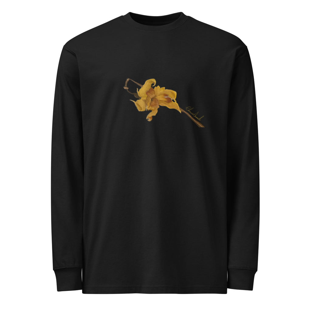 Everlasting Narcissus long sleeve t-shirt, wearable art by Chnoor Samadi