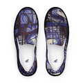 Expressive 07 men's slip-on shoes, wearable art by Mehrdad Karimkhani