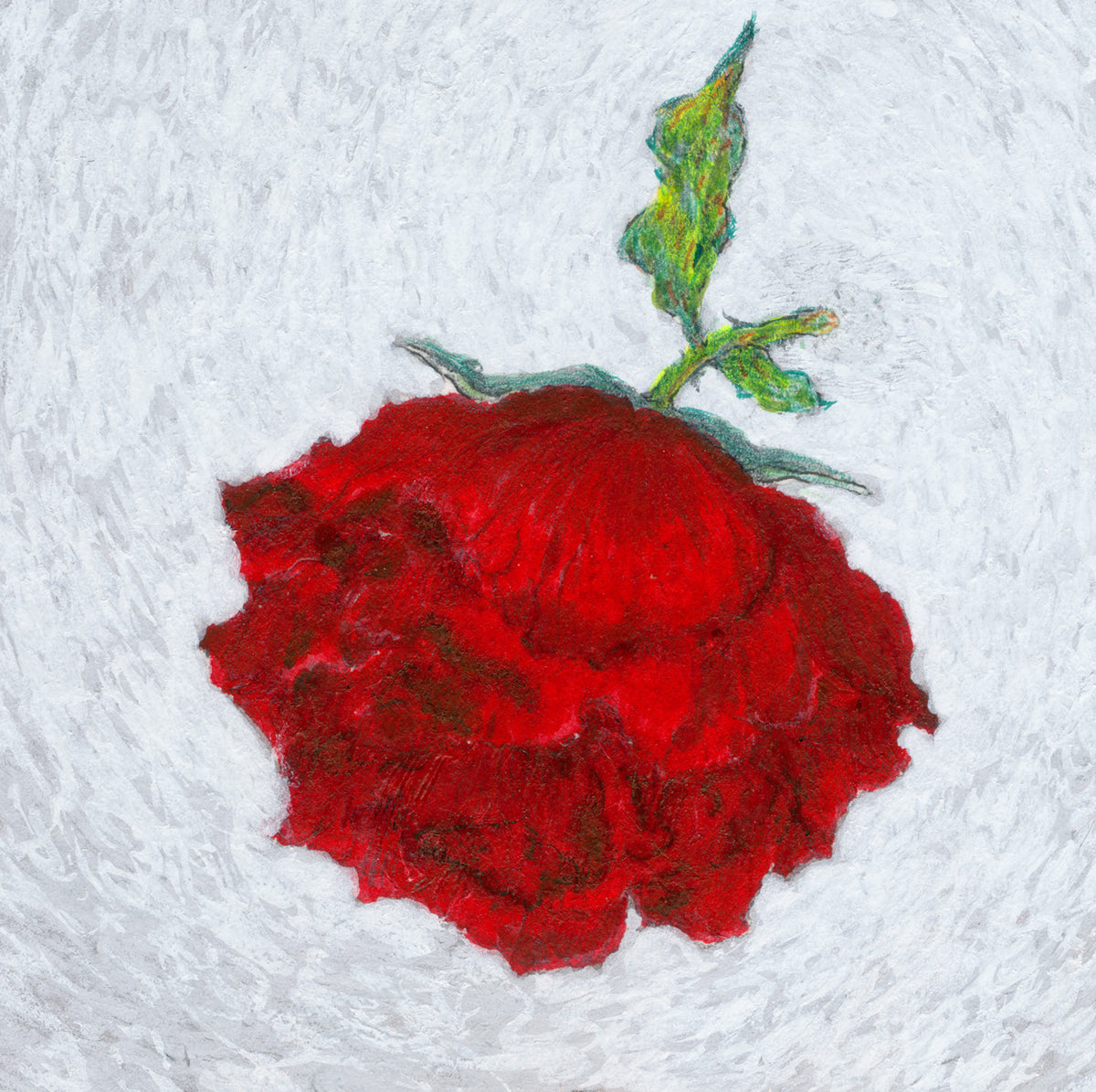 Untitled 02-MA, original painting by Mostafa Akbari, view 3