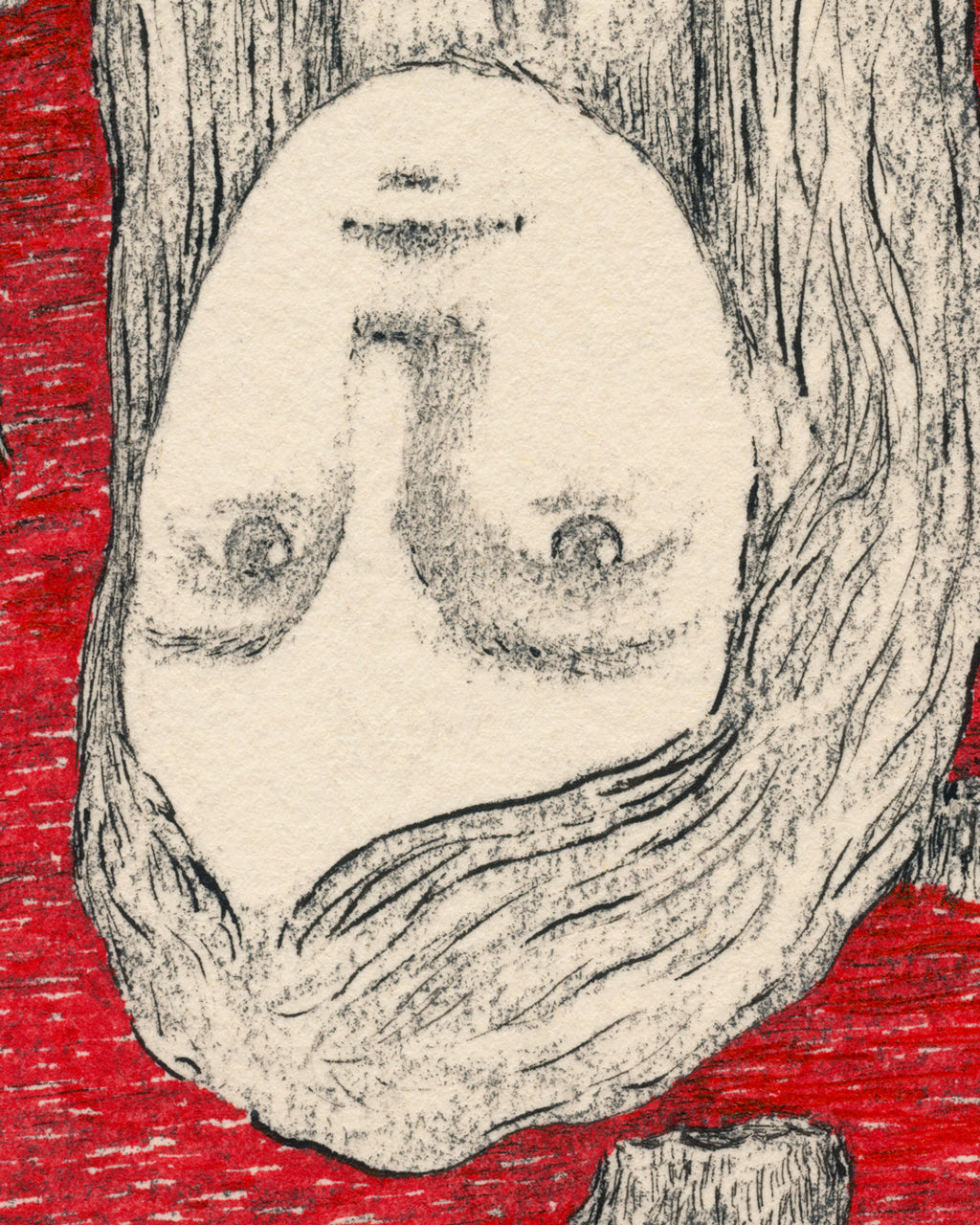 Execution, original painting by Mostafa Akbari, view 3