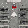 Ishmael In The Fire, original painting by Mostafa Akbari