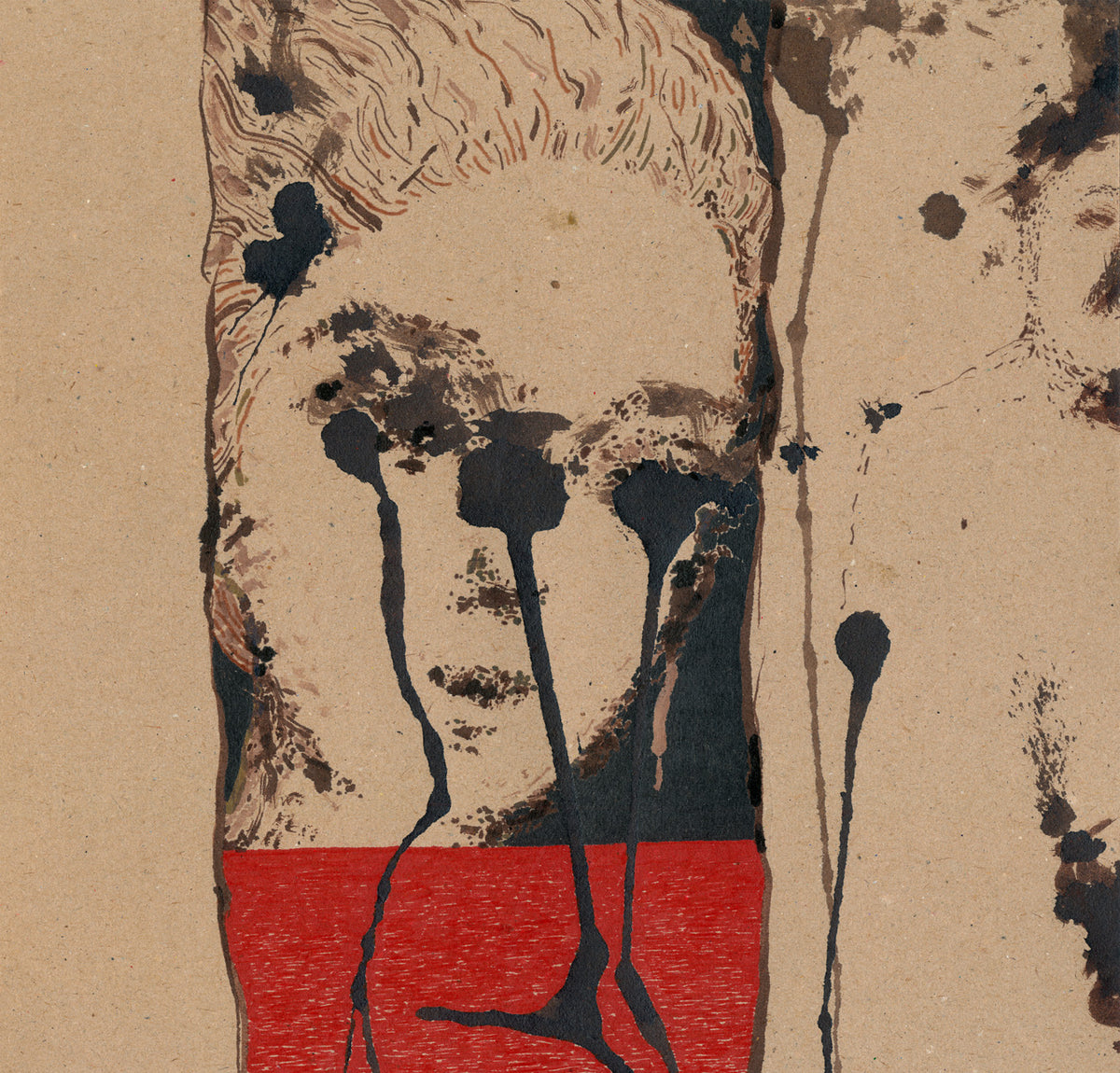 Untitled 03-MA, original painting by Mostafa Akbari, view 2