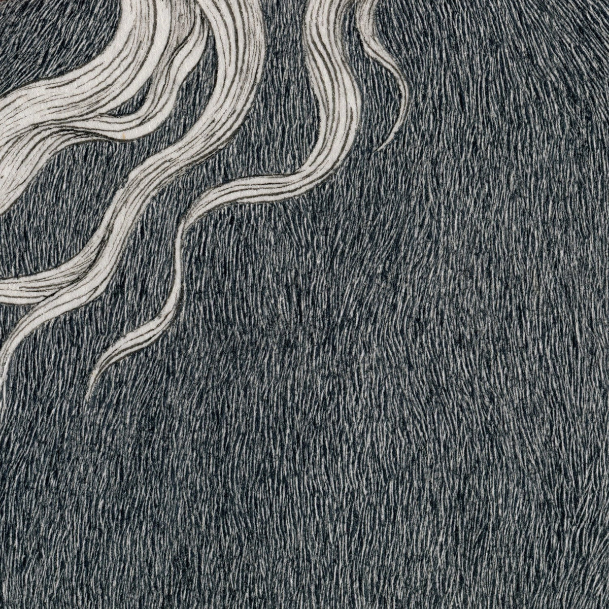 Videotape, 2020, by Mostafa Akbari — linework detail