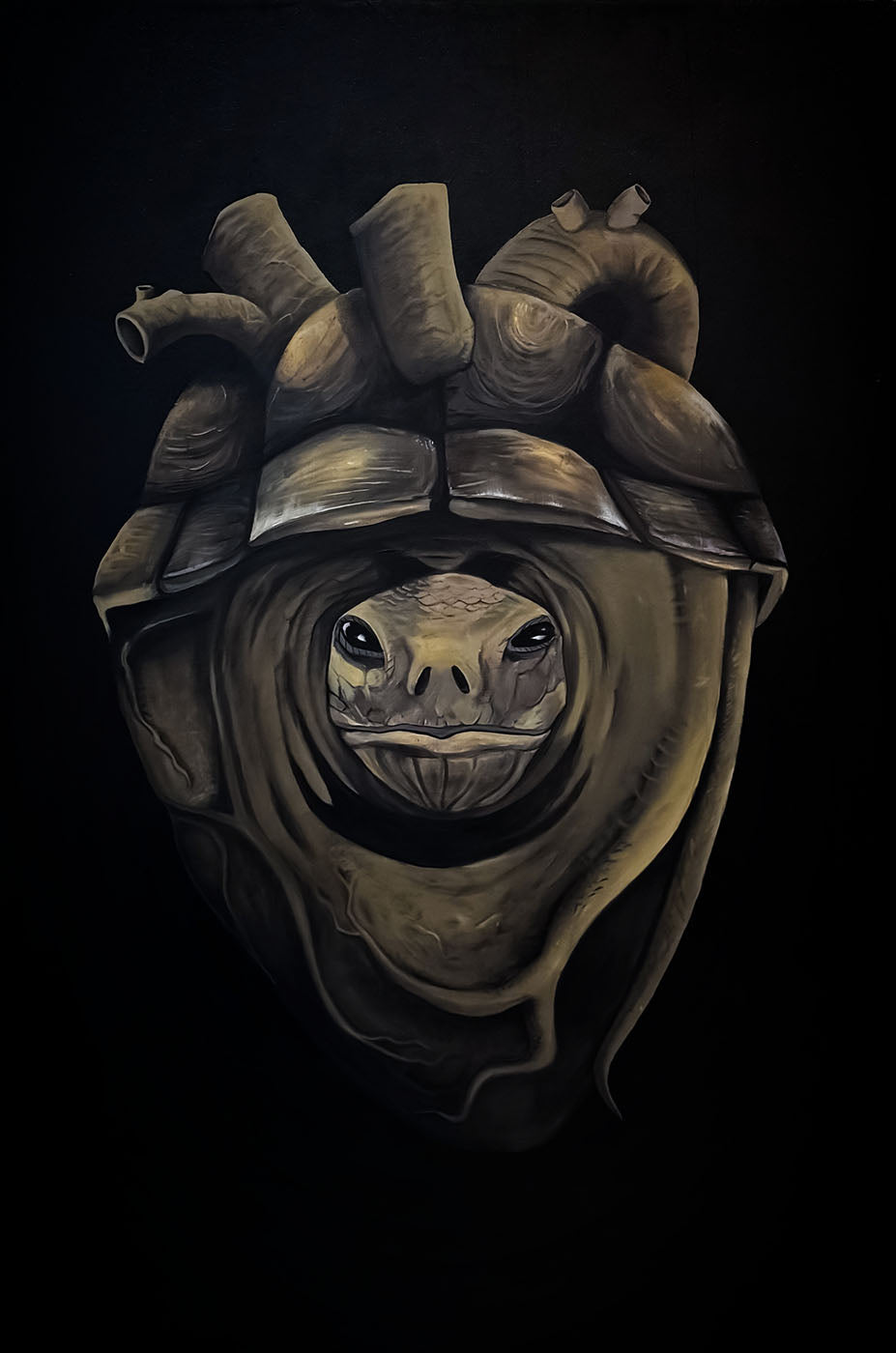 tapeshe penhan — original painting by Nima Naemi