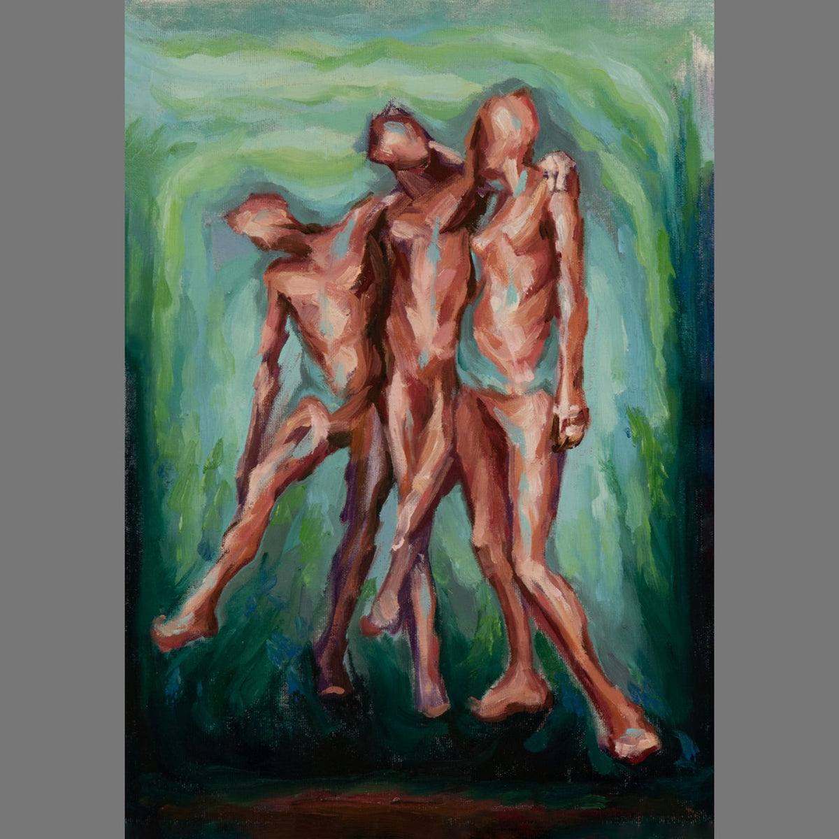 Raghs-e-Soog 005, original painting by Sara Shirazi