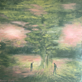 Untitled 07-SM, original painting by Sayeh Mansour