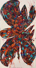 In The Form Of A Flower 2, original painting by Shadi Talaei