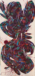 In The Form Of A Flower 3, original painting by Shadi Talaei