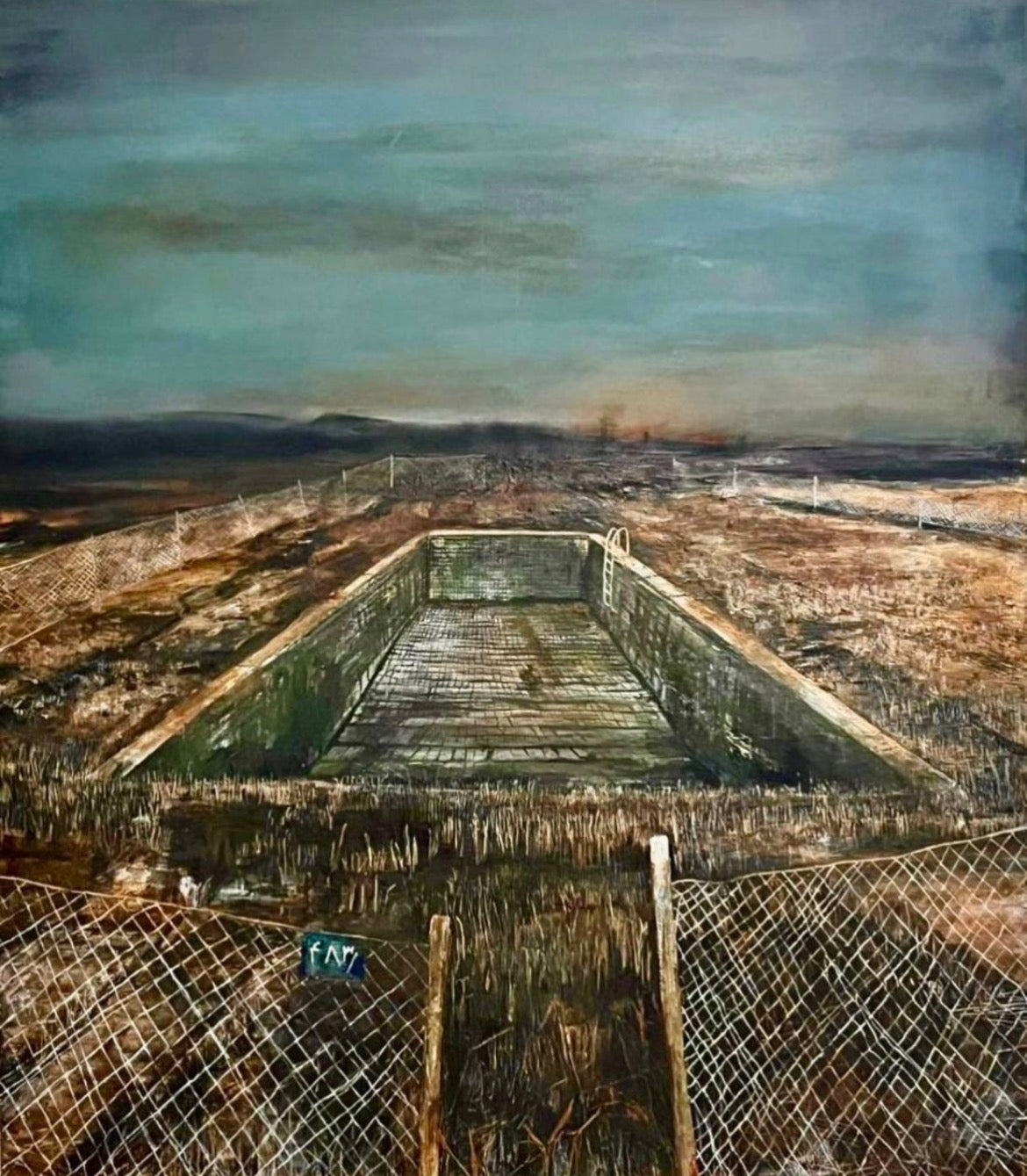 Untitled 03-SH, original painting by Soolmaz Heshmati