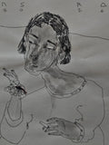 Stay Alive, original painting by Asra Golmohamadii