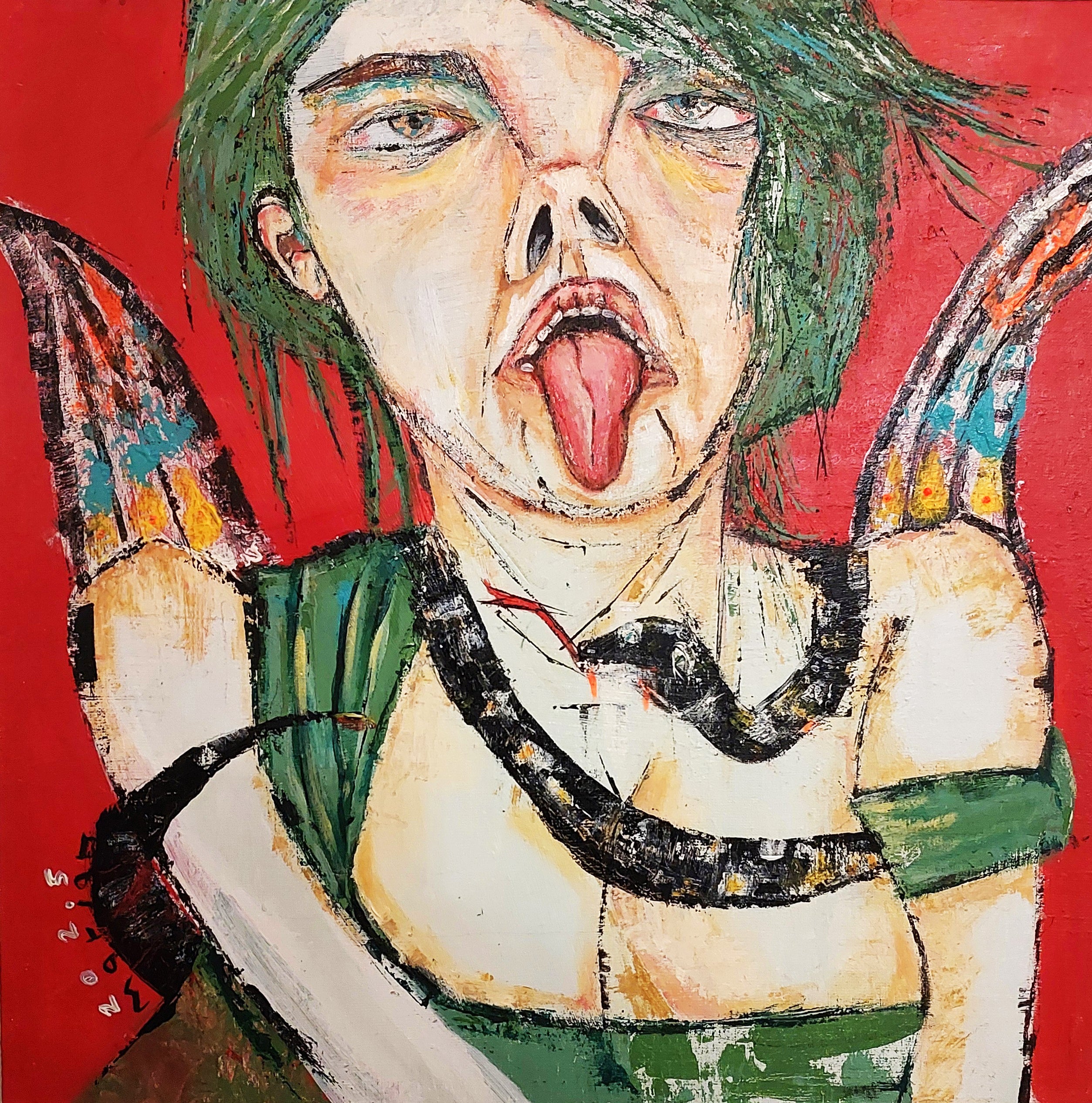 "The Last Angel" Painting
