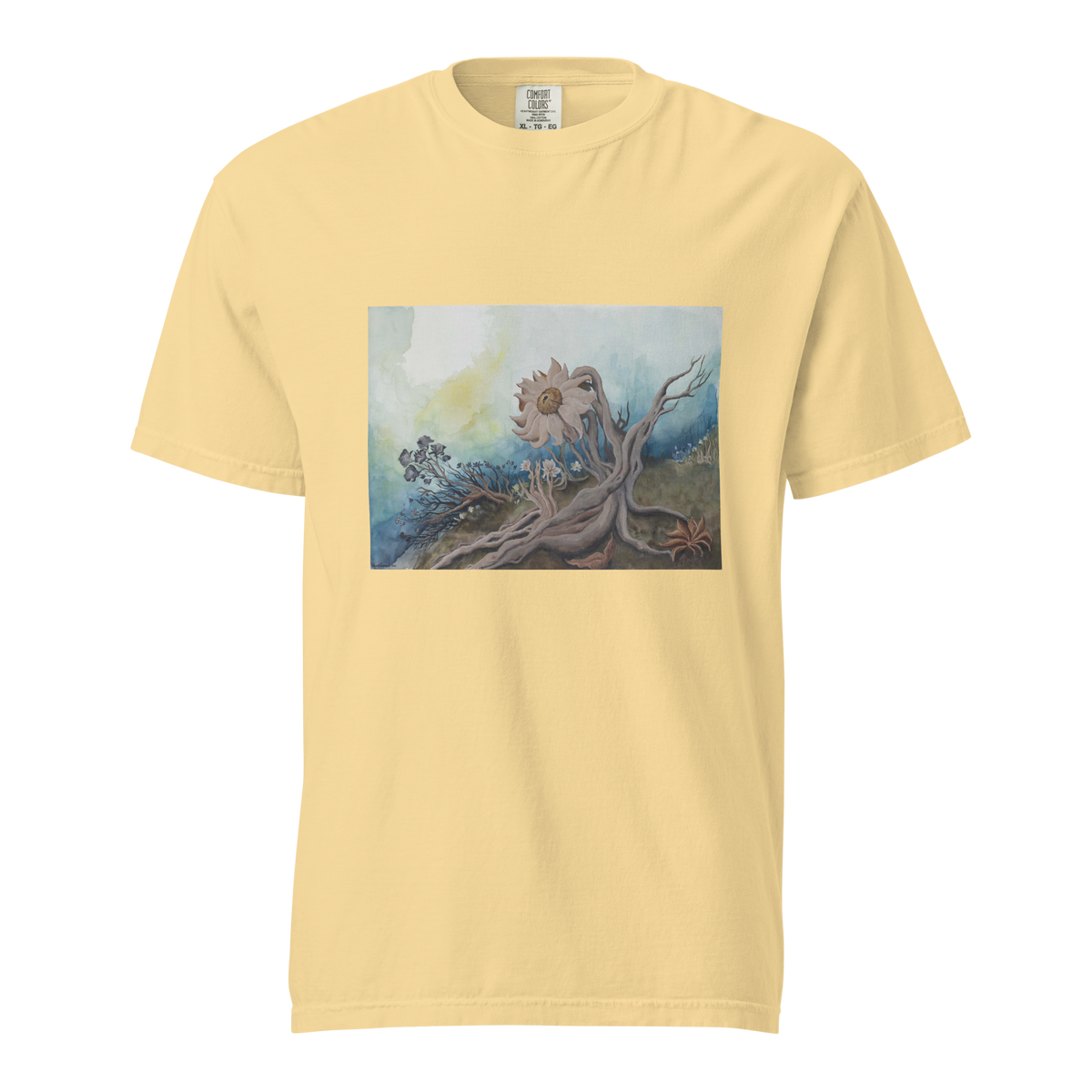 She Has No Name t-shirt, wearable art by Chnoor Samadi
