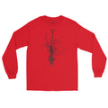 Hidden Network long sleeve shirt, wearable art by Fariba Bahrami