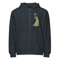 Shad Dokht zip hoodie, wearable art by Mahshad Hojati, view 3