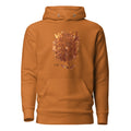 Ember Bloom hoodie, wearable art by Viona Vozhd