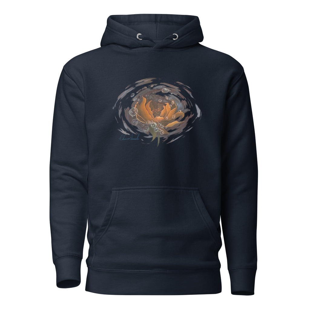 Drift unisex hoodie, wearable art by Chnoor Samadi