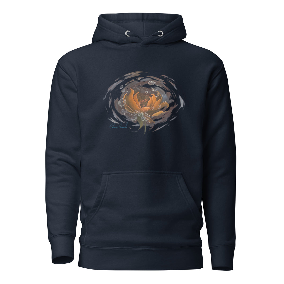 Drift unisex hoodie, wearable art by Chnoor Samadi