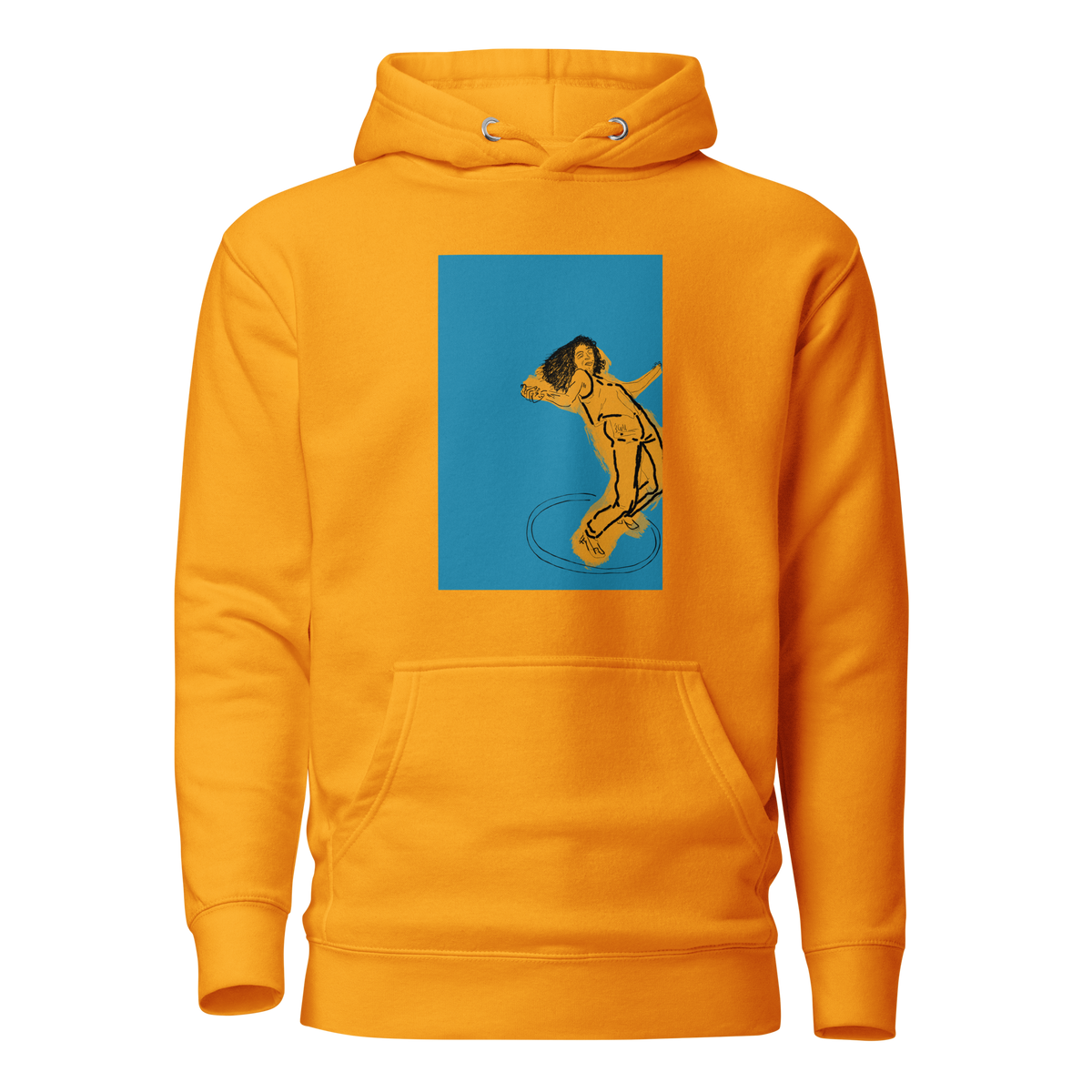 The Benefits Of Dancing unisex hoodie, wearable art by Beliphaty, view 3