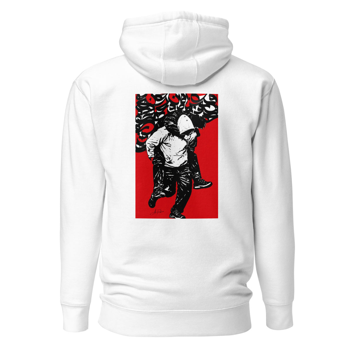 Hero Of The Homeland 02 unisex hoodie, wearable art by Atiyeh Rostami