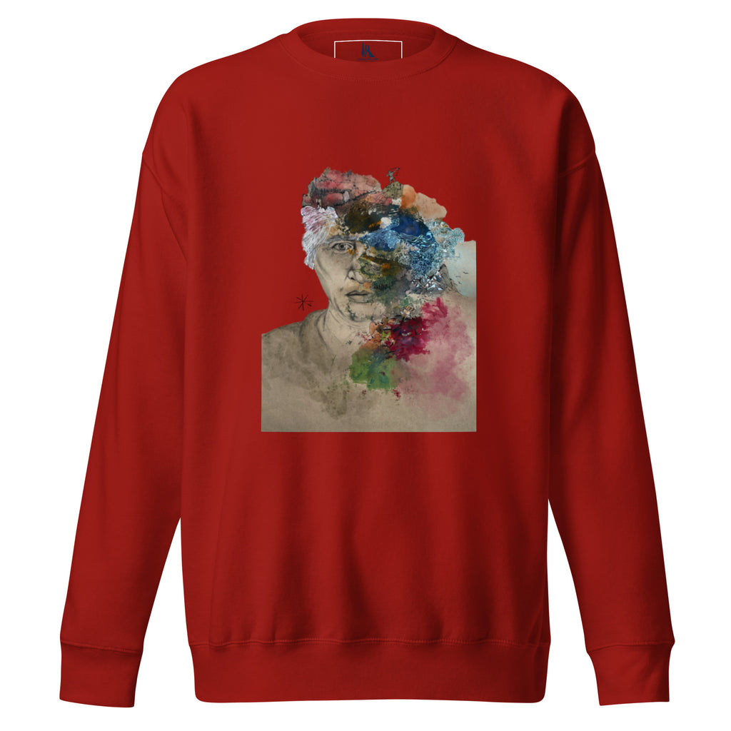 Beyzaei unisex sweatshirt, wearable art by Mahshad Hojati