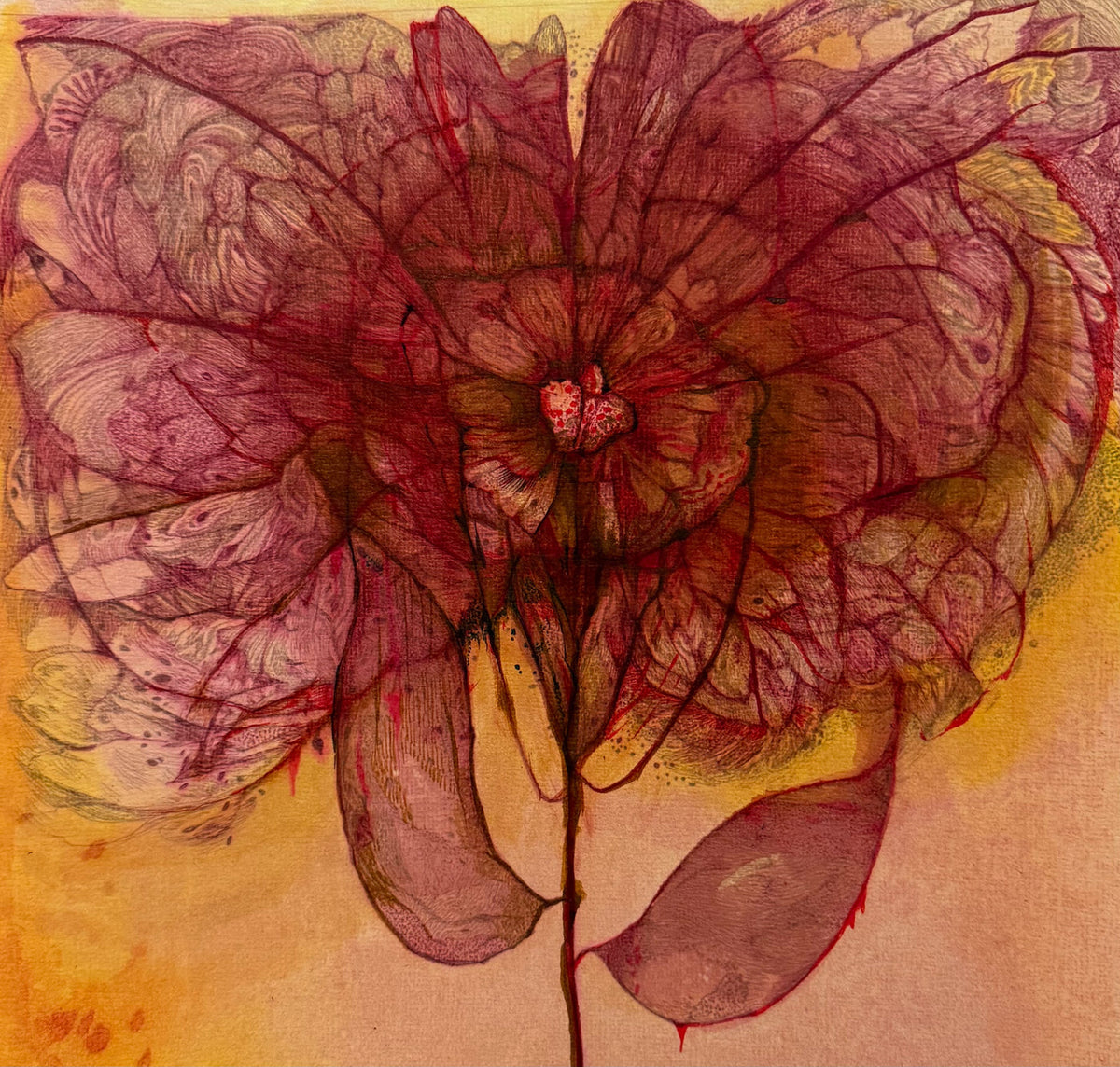 “Untitled 01-VV” Original Painting