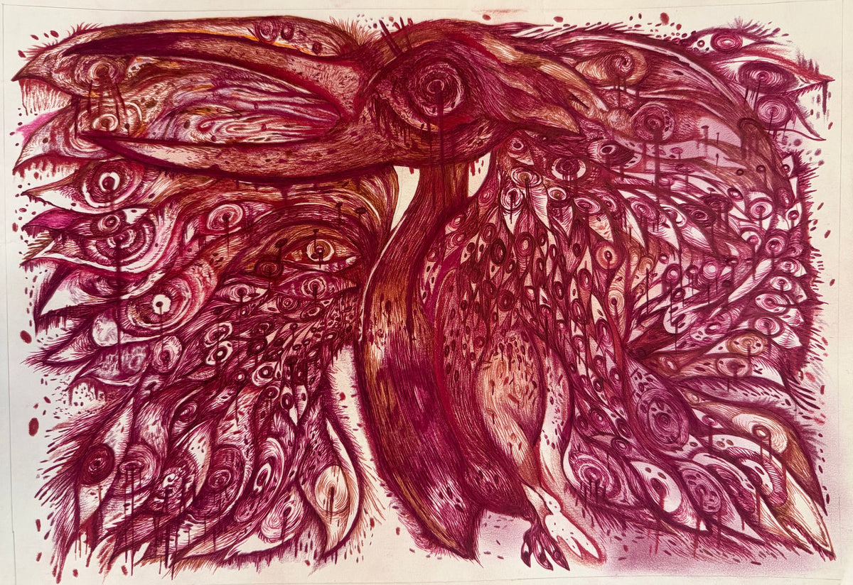 “Untitled 04-VV” Original Painting