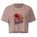 Hamlet's Mother crop shirt, wearable art by Mahshad Hojati