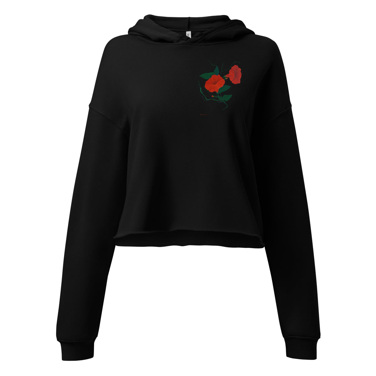 Couple crop hoodie, wearable art by Chnoor Samadi