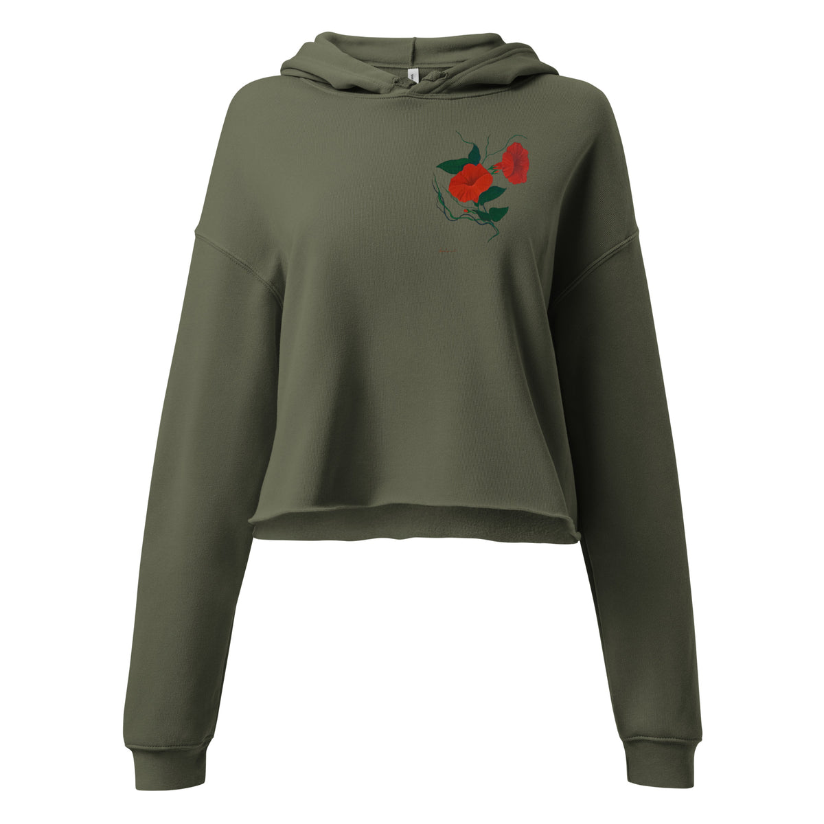 Couple crop hoodie, wearable art by Chnoor Samadi, view 2