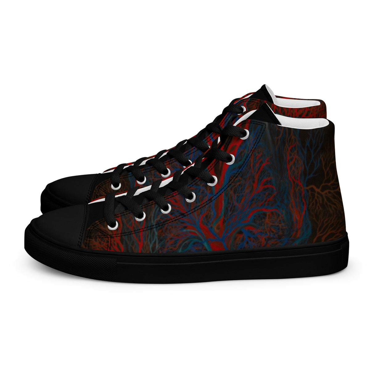 After Metamorphosis women's high top shoes, wearable art by Chnoor Samadi, view 2