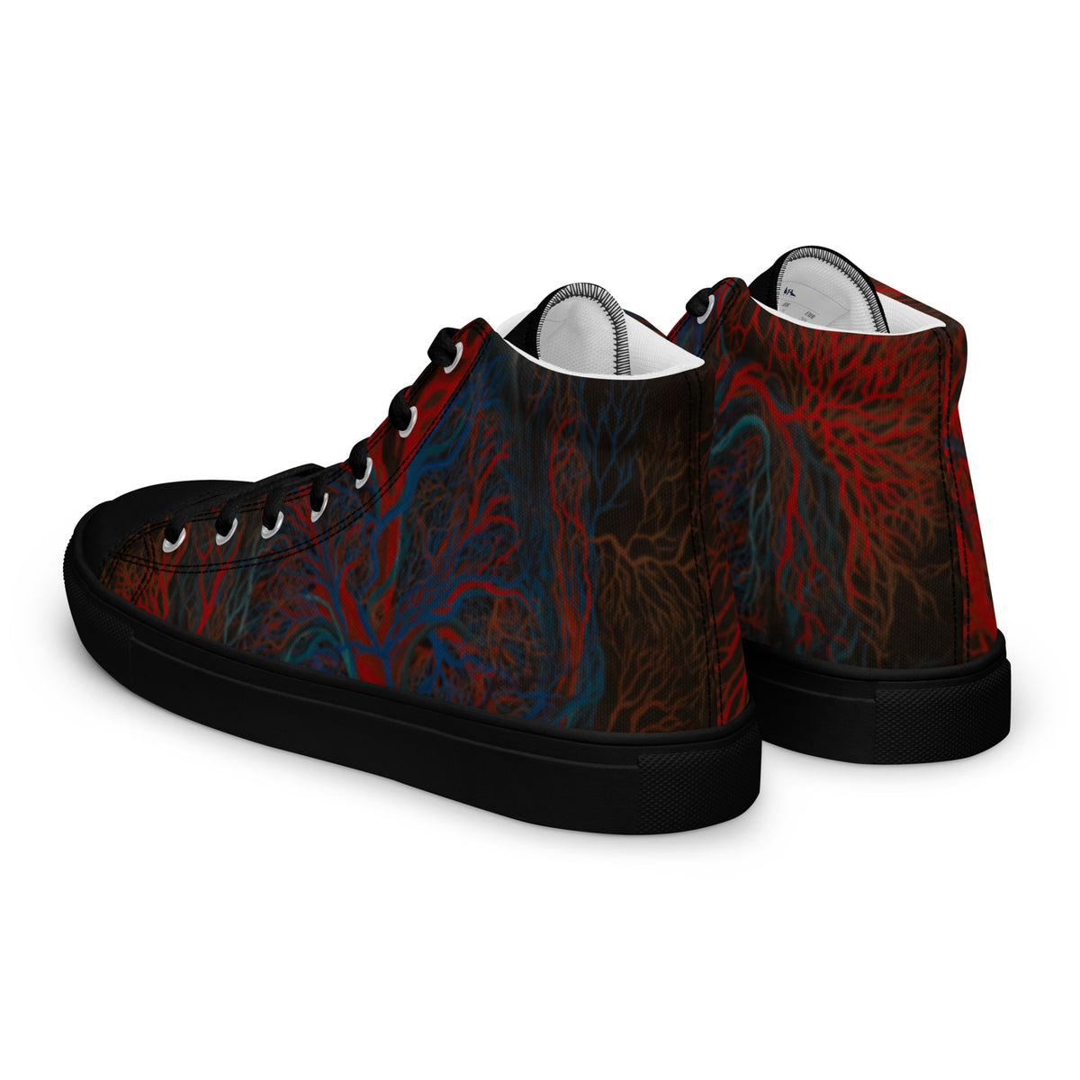 After Metamorphosis women's high top shoes, wearable art by Chnoor Samadi, view 3