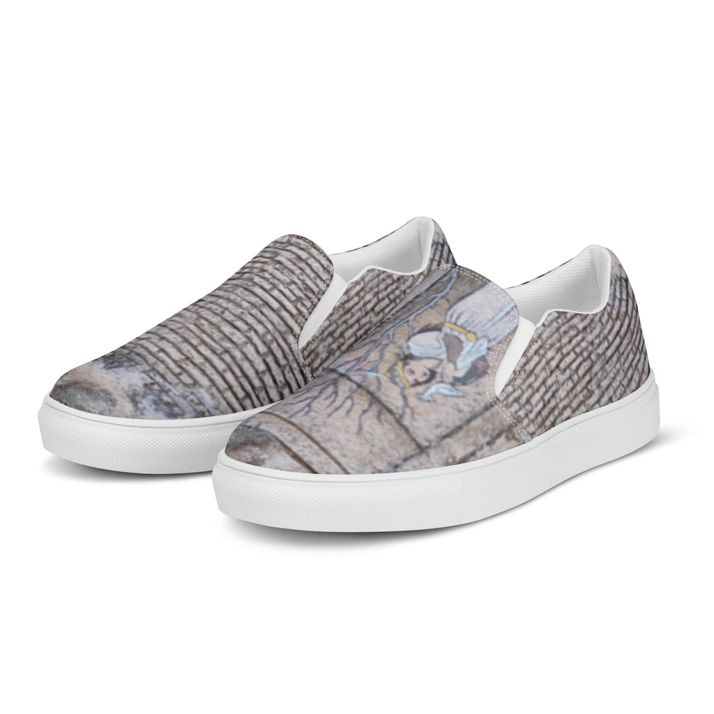 The Princess women's slip-on shoes, wearable art by Maryam Ghazvineh, view 2